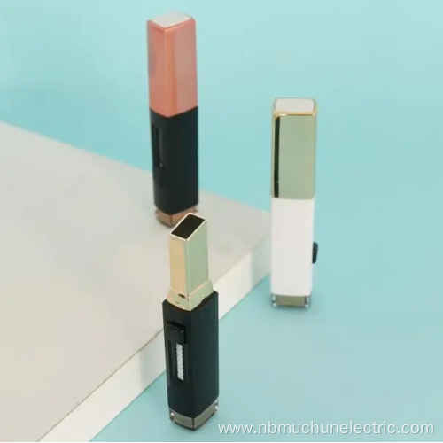 customized plastic empty lipstick tube container